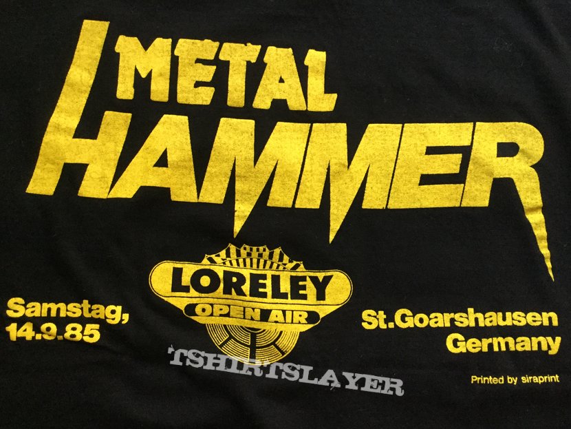 Venom Metal Hammer Loreley Festival 1985 OG TS