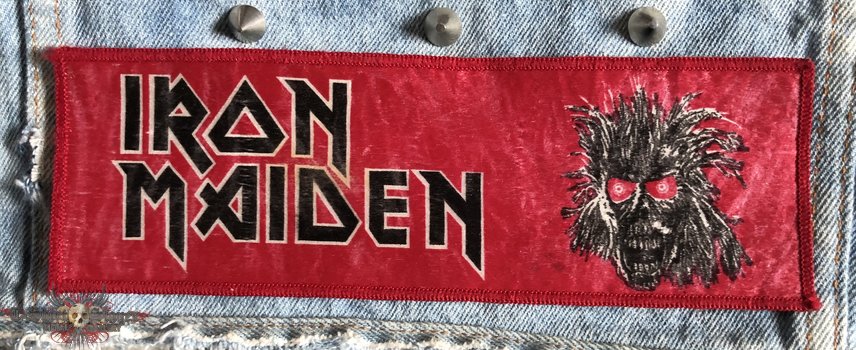 Vintage Iron Maiden debut strip