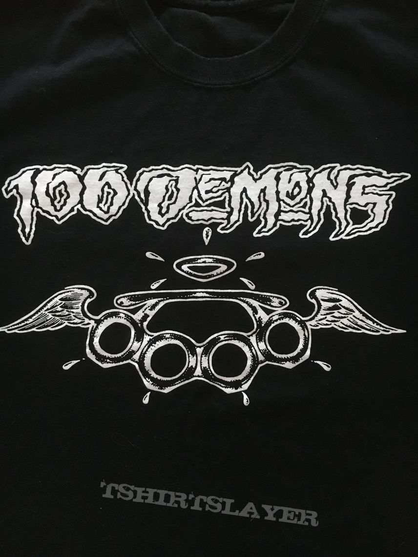 100 demons t shirt | TShirtSlayer TShirt and BattleJacket