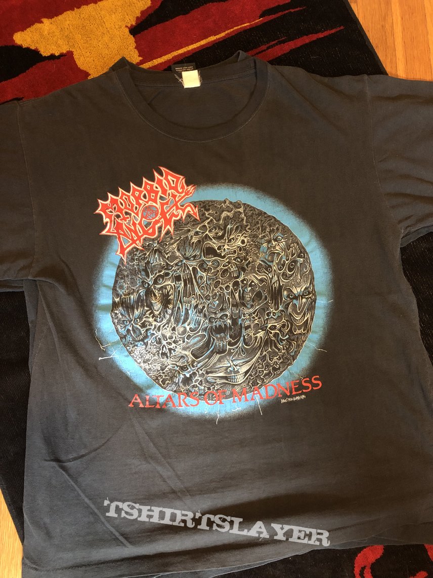 1991 Morbid Angel altars of madness American tour shirt | TShirtSlayer  TShirt and BattleJacket Gallery