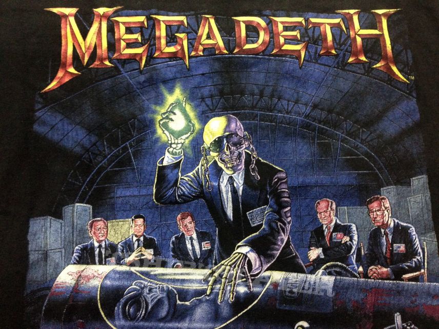 Megadeth Rust In Peace tour shirt Brockum Original 