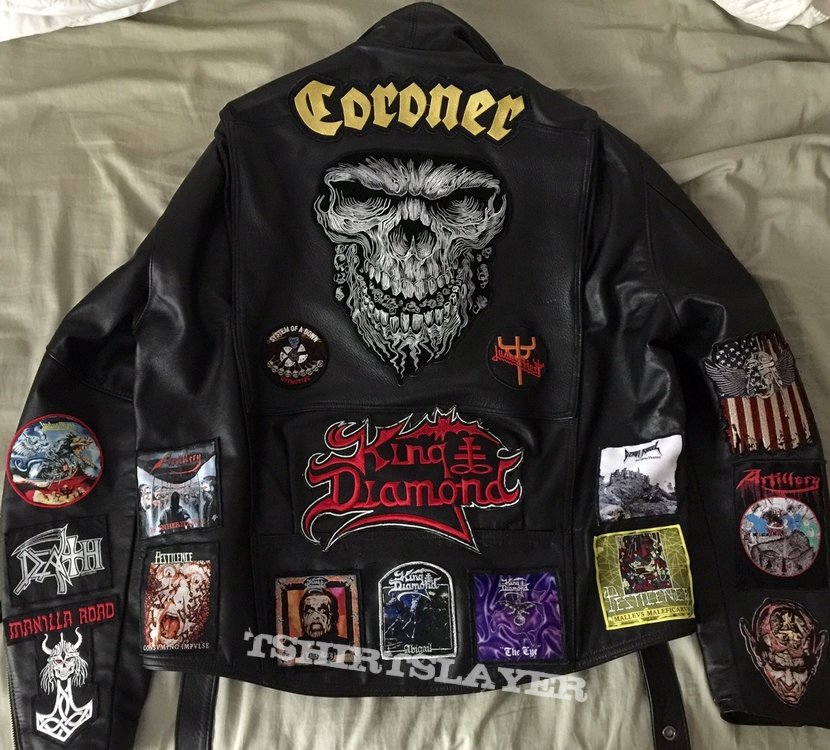 Coroner Leather Battle Jacket Update