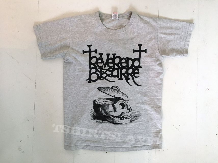 Reverend Bizarre Heavy metal skull shirt