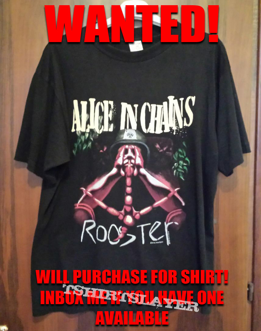 Alice In Chains WANTED! A.I.C Rooster