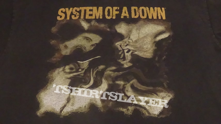 System Of A Down Faces T - 2005, XL