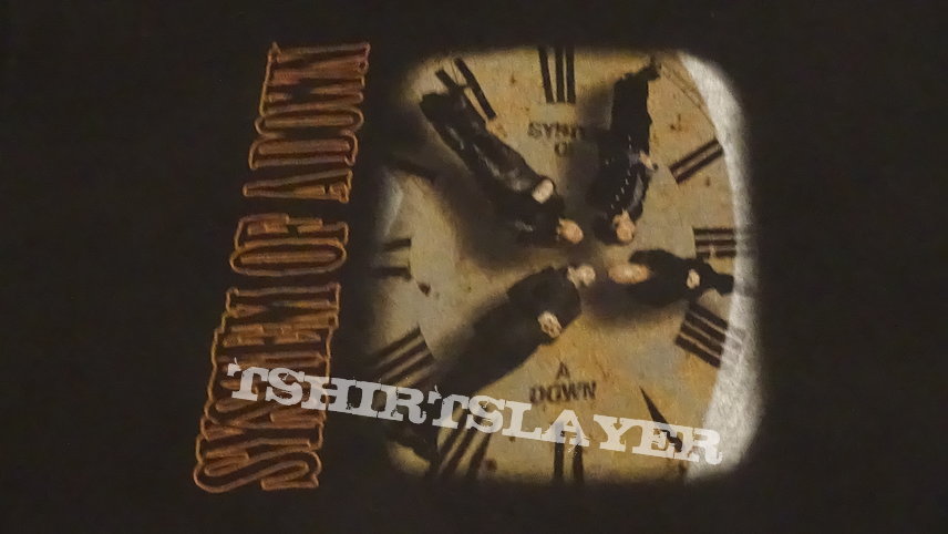 System Of A Down Clock T - 2005, XL