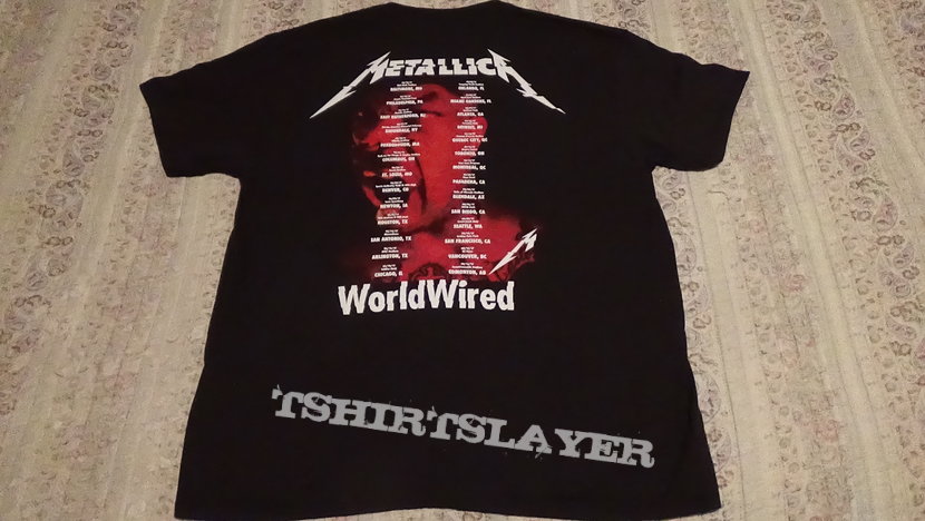 Metallica WorldWired Tour T - 2017, XL