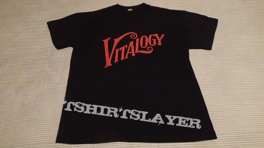 pearl jam vitalogy t shirt