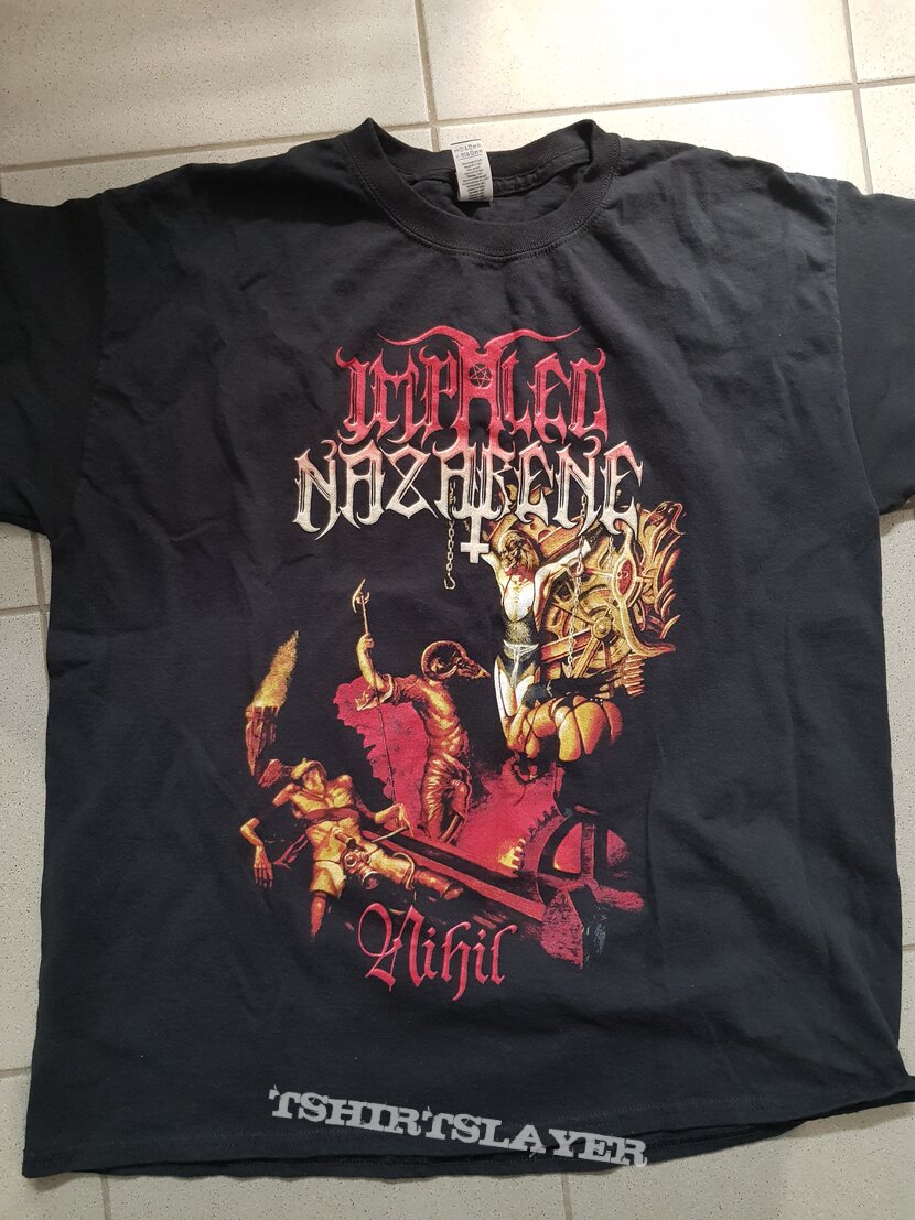 impaled nazarene nihil 2020 shirt size L