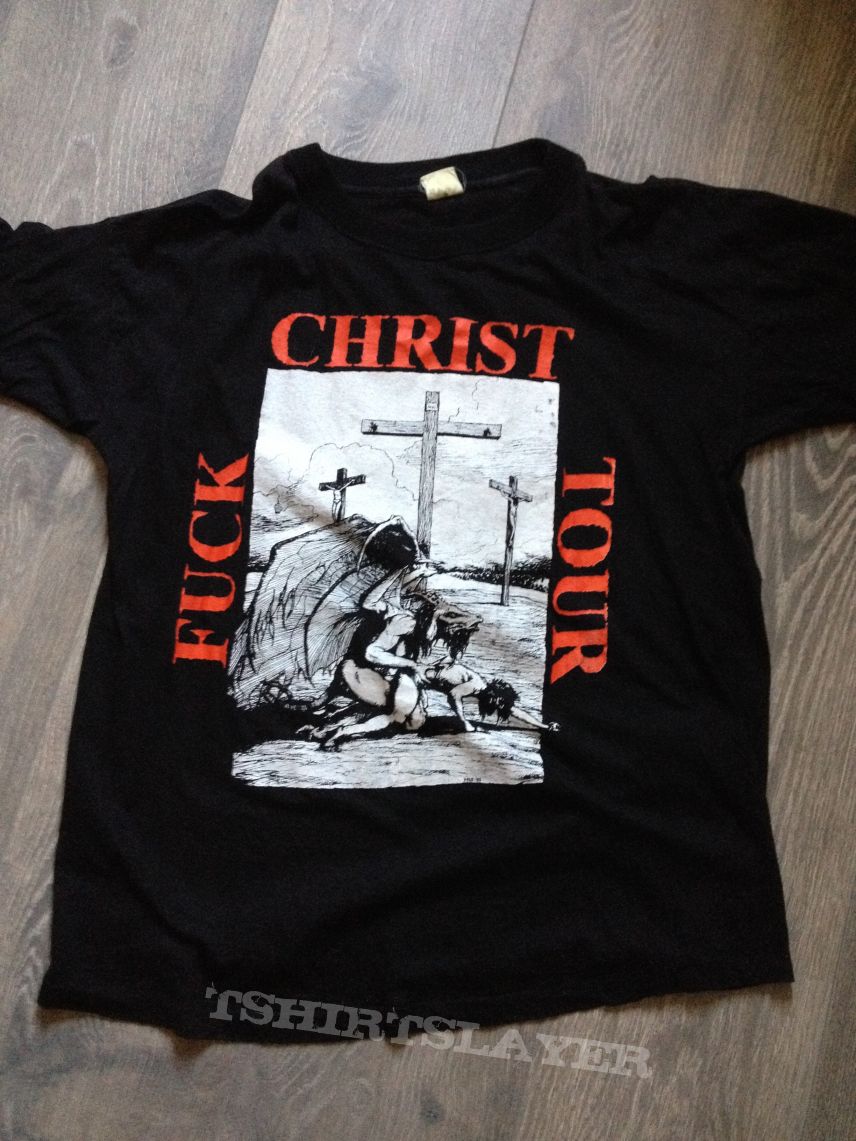 Blasphemy Immortal - Fuck Christ - Tour Shirt 1993