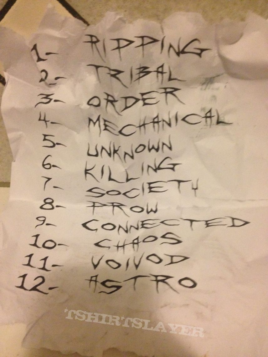 Voivod Setlist 2016