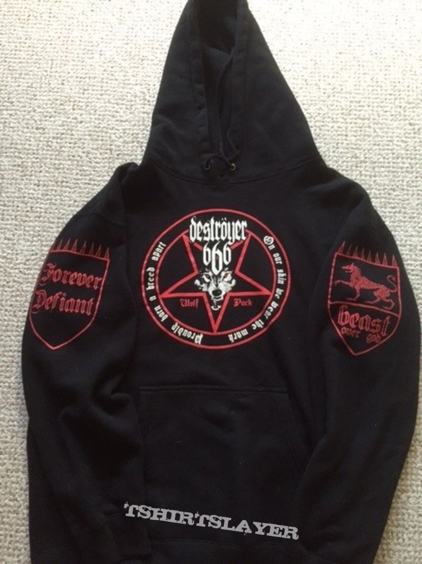 Deströyer 666 - Wolf Pact hoodie