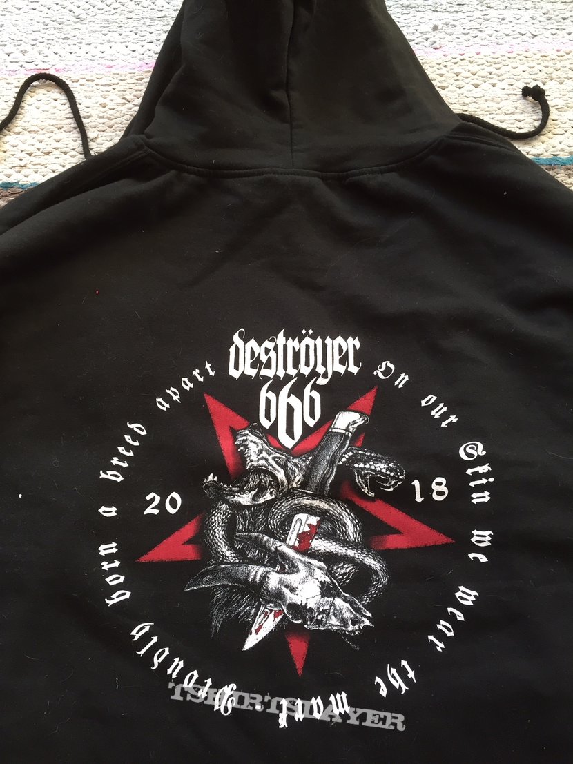 Deströyer 666 - FOAD zip-hoodie | TShirtSlayer TShirt and BattleJacket  Gallery