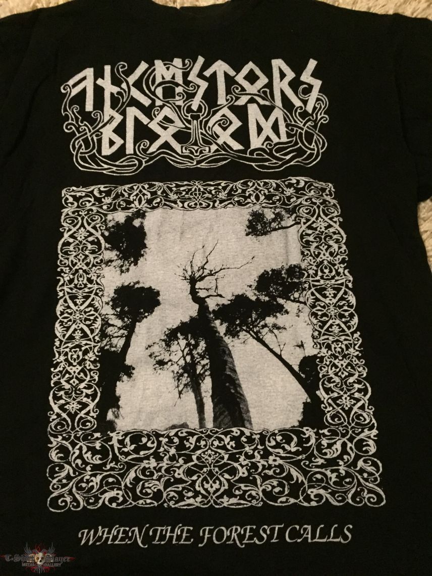 Ancestors Blood - When the Forest Calls t-shirt