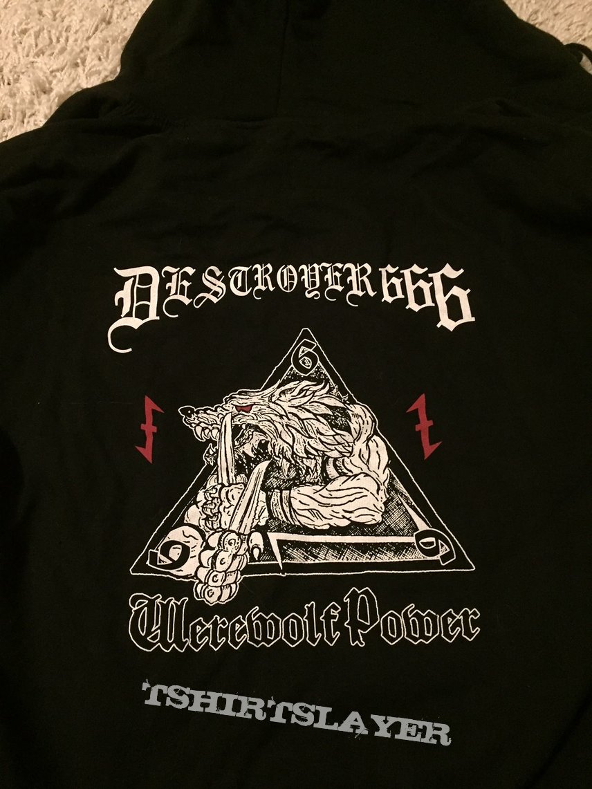 Deströyer 666 - Werewolf Power zip-hoodie