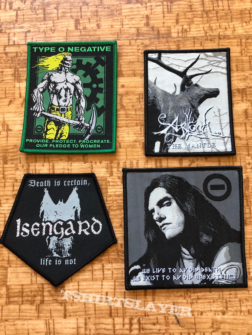 Type O Negative Patches - BloodLikeRain