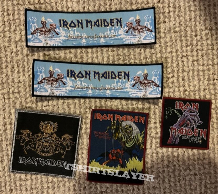 Iron Maiden patches