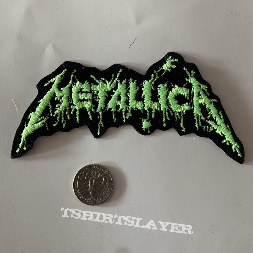 90s Metallica Slime badge 