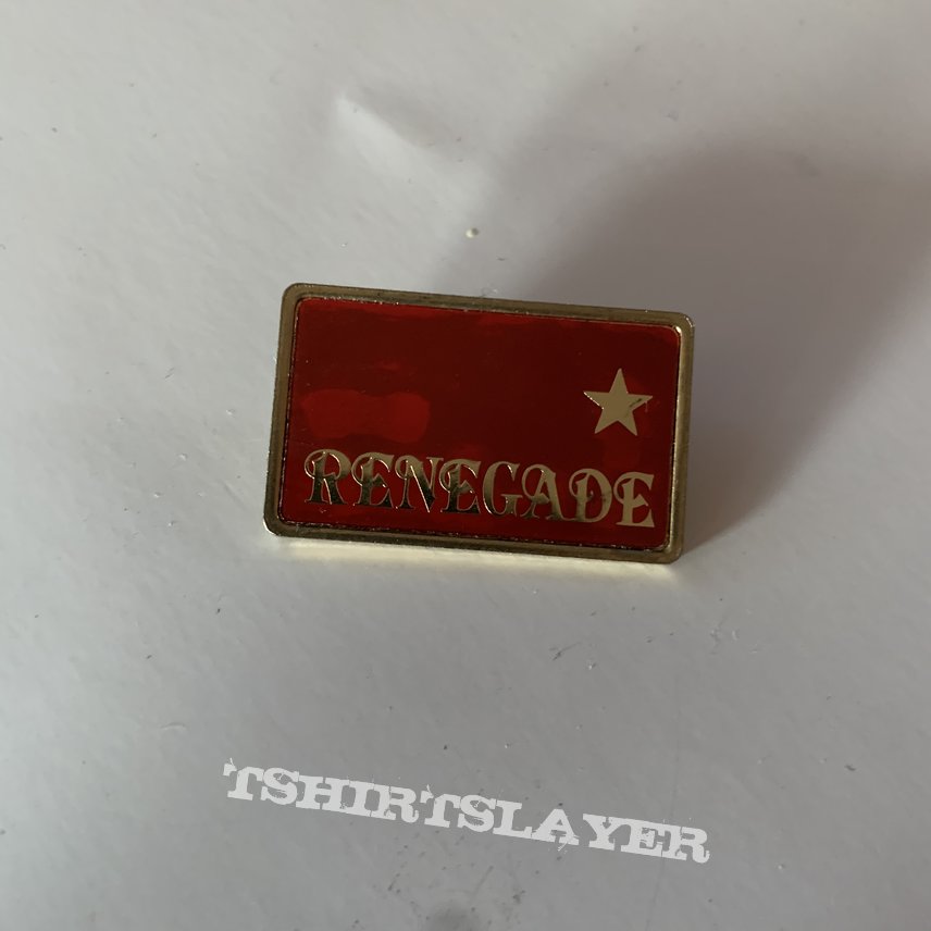Thin Lizzy Renegade pin