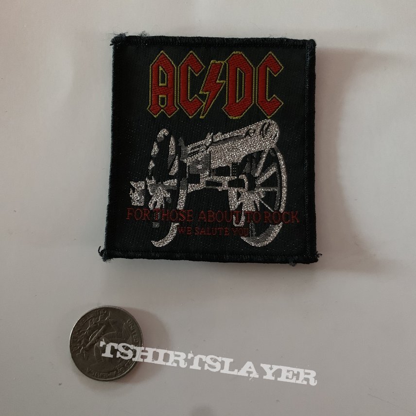 AC/DC For Those About to Rock patch