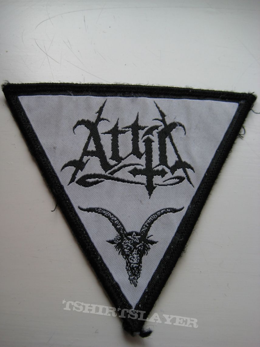 Attic - white triangle patch