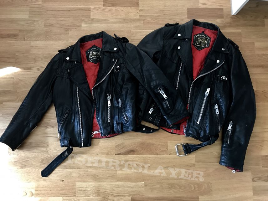 Two Petroff leather jackets!