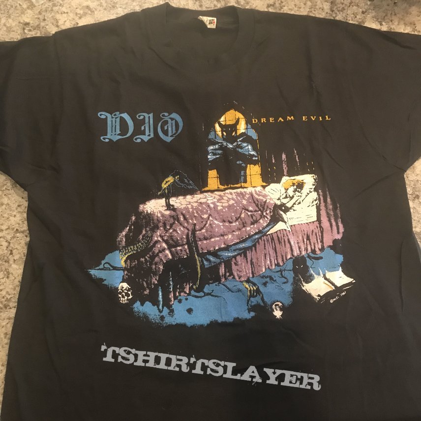 Dio Dream Evil Shirt | TShirtSlayer TShirt and BattleJacket Gallery