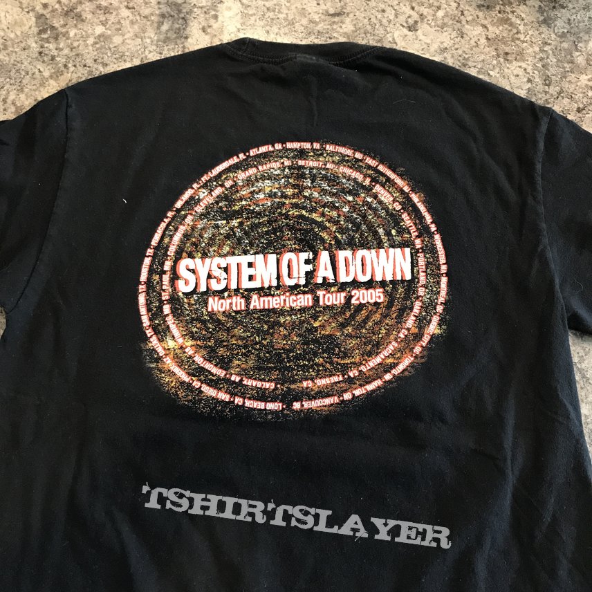 System of a Down 2005 Tour Shirt