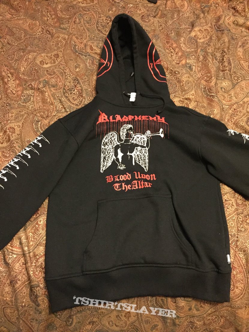 Blasphemy- Blood Upon the Altar Hoodie