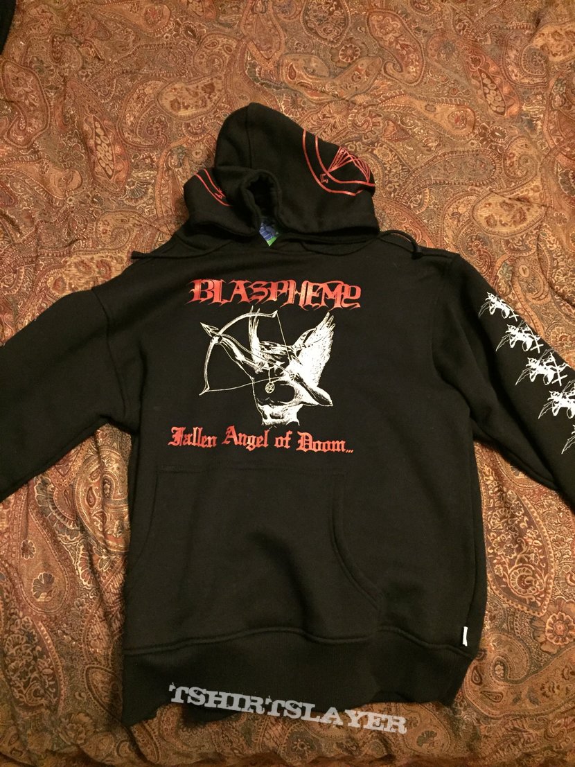 Blasphemy- Fallen Angel of Doom Hoodie | TShirtSlayer TShirt and