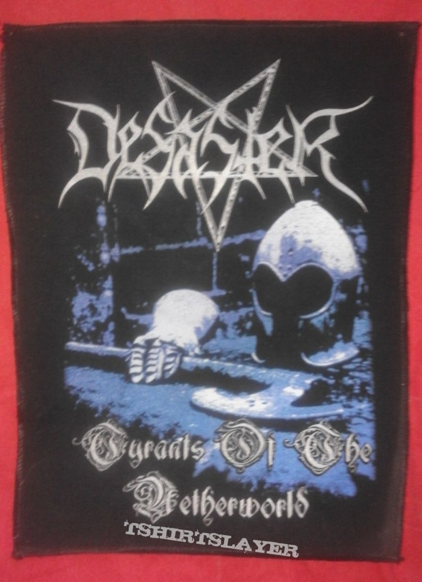 Desaster - Tyrants of the Netherworld Backpatch