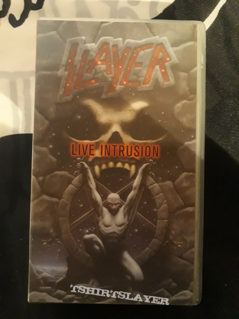 Slayer Live Intrusion VHS