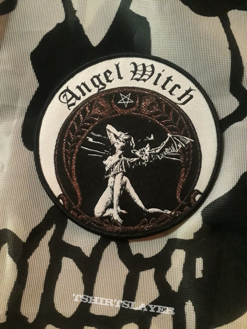 Angel Witch Circle Patch