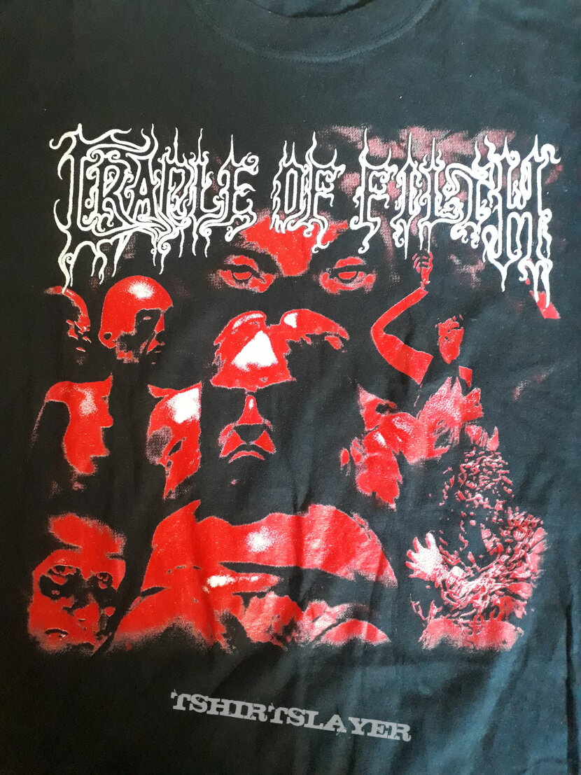 Cradle of Filth - Cradle to Enslave / Midian Tour Shirt 2001