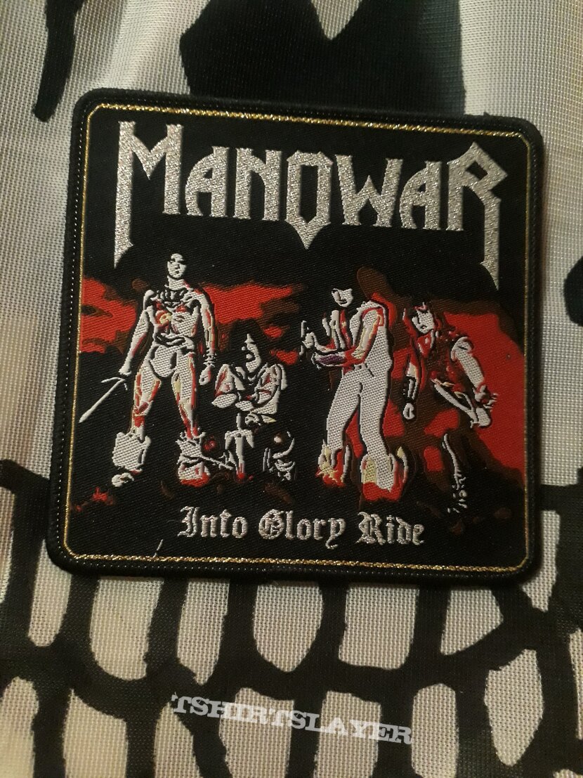 Manowar Into Glory Ride Patch