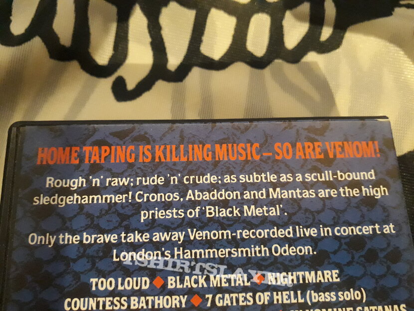 Venom Live at Hammersmith VHS
