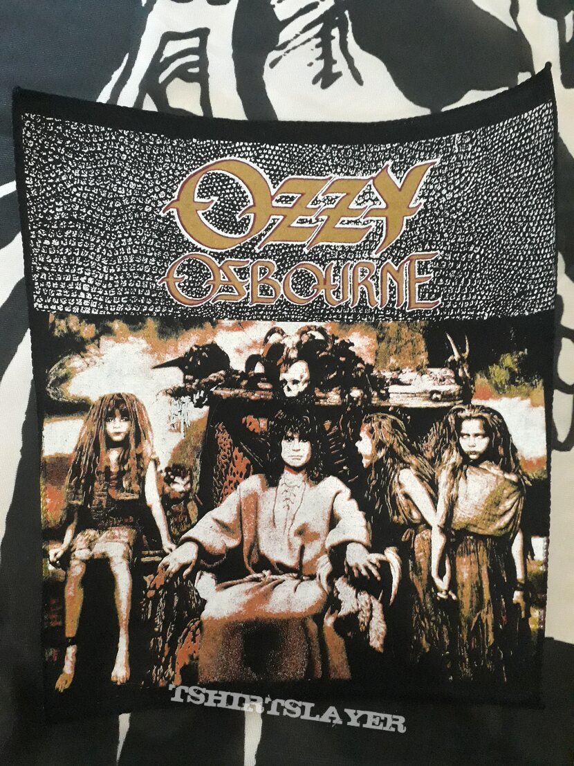 Ozzy Osbourne No Rest for the Wicked Original Backpatch