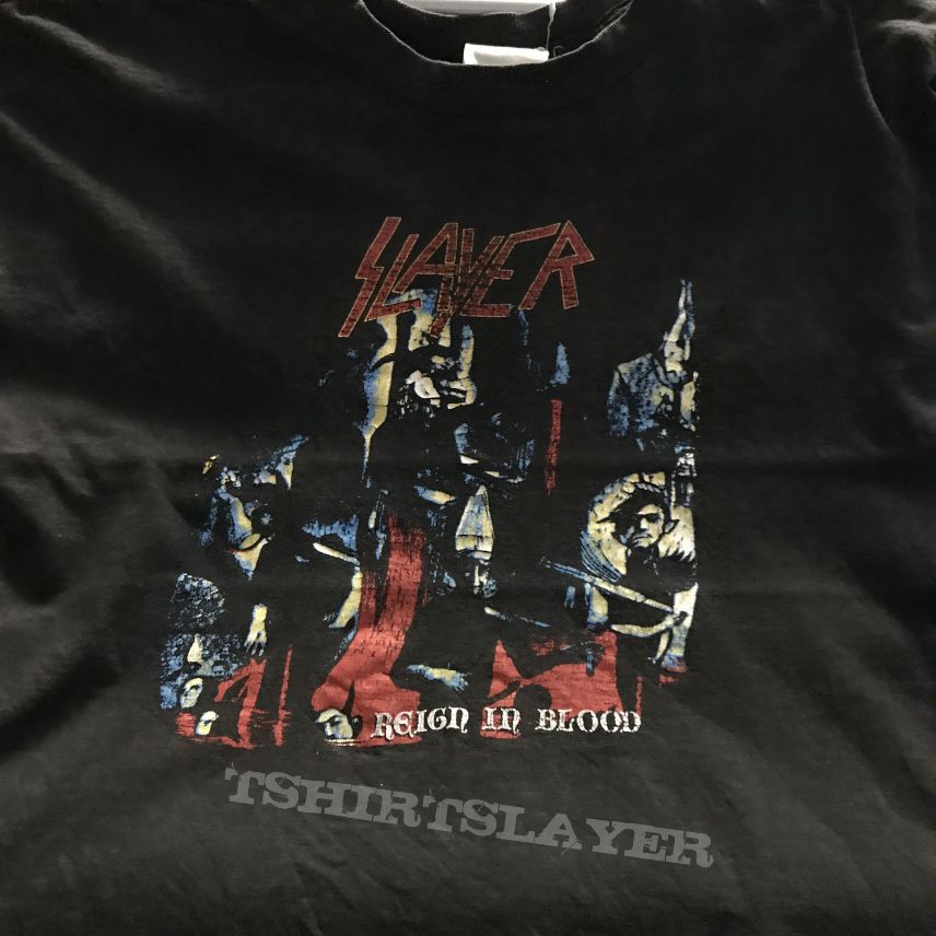 Slayer reign in blood 80’s t shirt