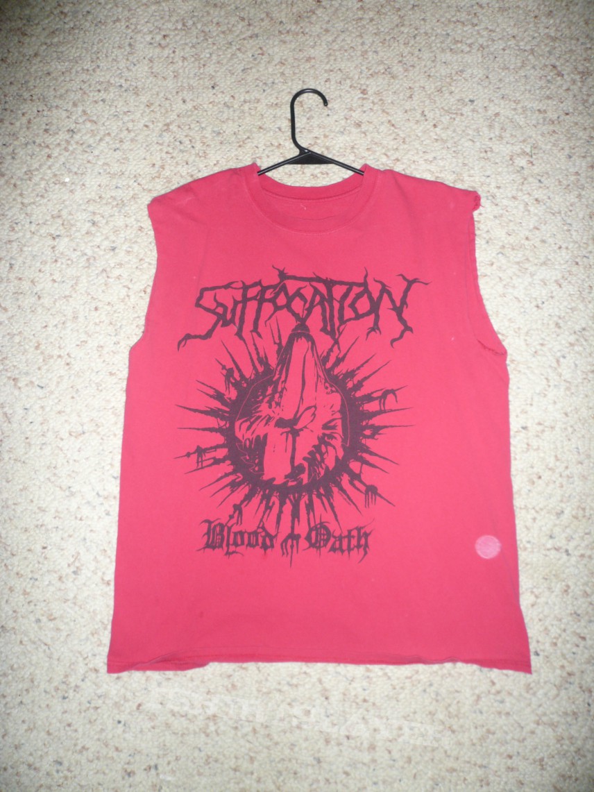 TShirt or Longsleeve - Suffocation-Blood Oath Red Preorder Shirt