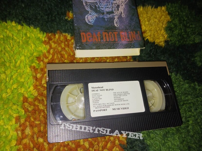 Motörhead - Deaf Not Blind (VHS)