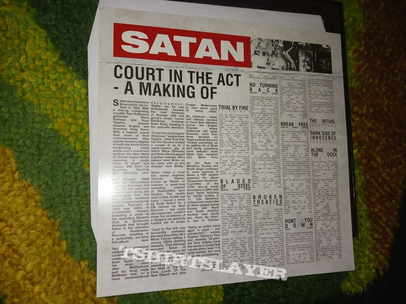 Satan - Court in the Act (Reissue LP)