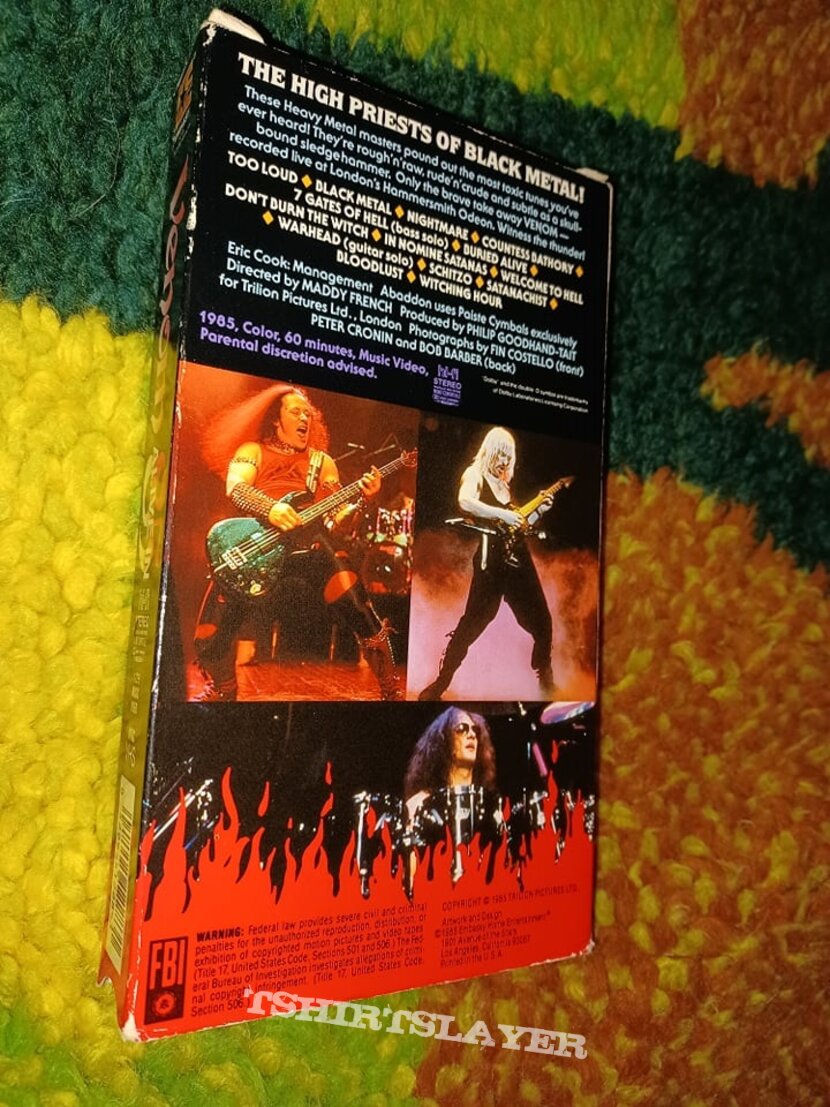 Venom - Alive in 85 (VHS)