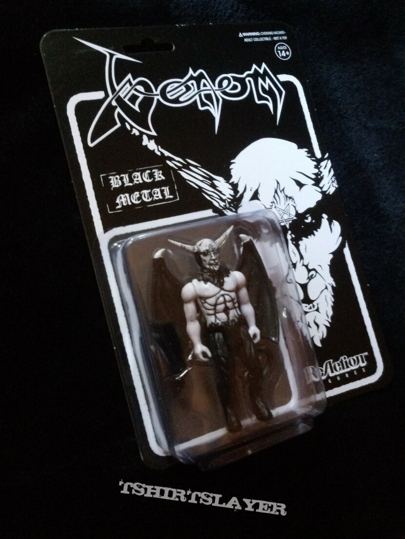 Venom - ReAction Black Metal Figure