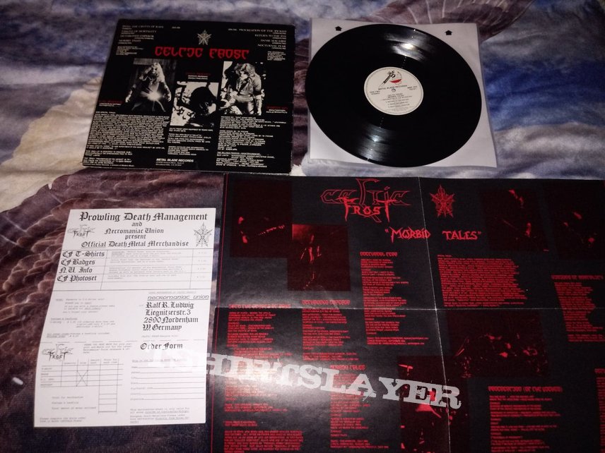 Celtic Frost - Morbid Tales (1985 Metal Blade LP) Celtic Frost - Morbid Tales (1985 Metal Blade LP)