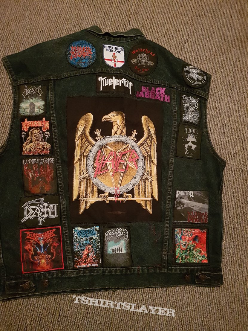 Slayer My first concert vest (RIP) Slayer My first concert vest (RIP)
