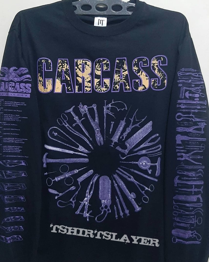Carcass on tour 1992