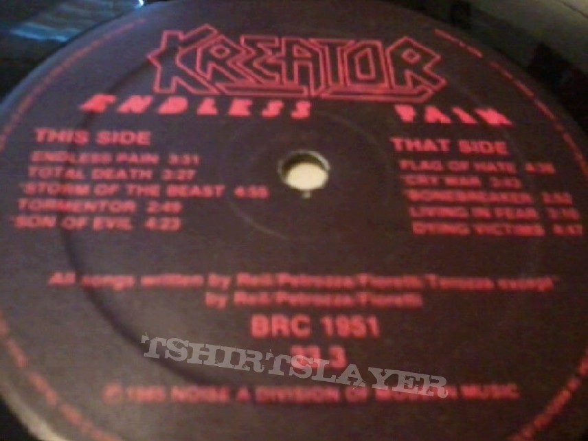 Other Collectable - Kreator- Endless Pain SPEEDMETAL