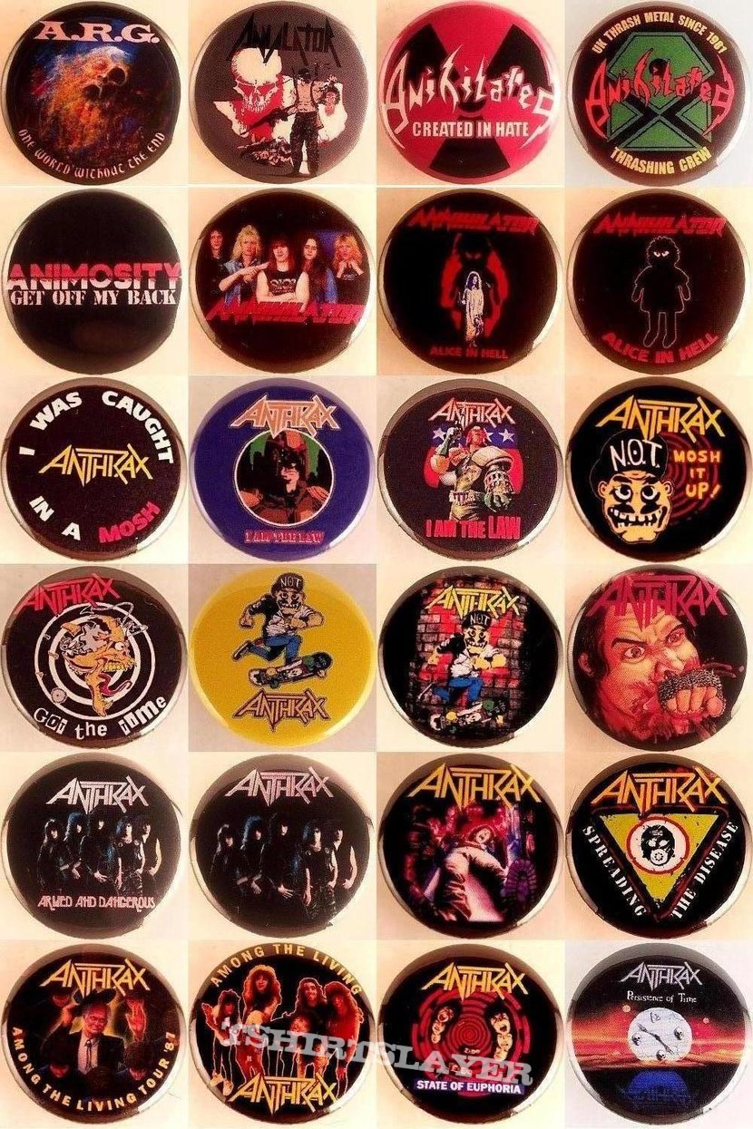 Accuser Thrash, Crossover Thrash, Death/Thrash, Speed Metal Badges Accuser Thrash, Crossover Thrash, Death/Thrash, Speed Metal Badges