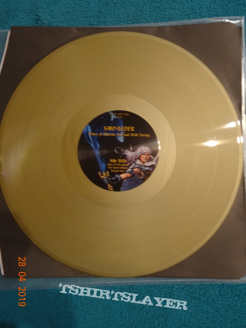 Smoulder - &quot;Times Of Obscene Evil And Wild Daring&quot; Gold Vinyl