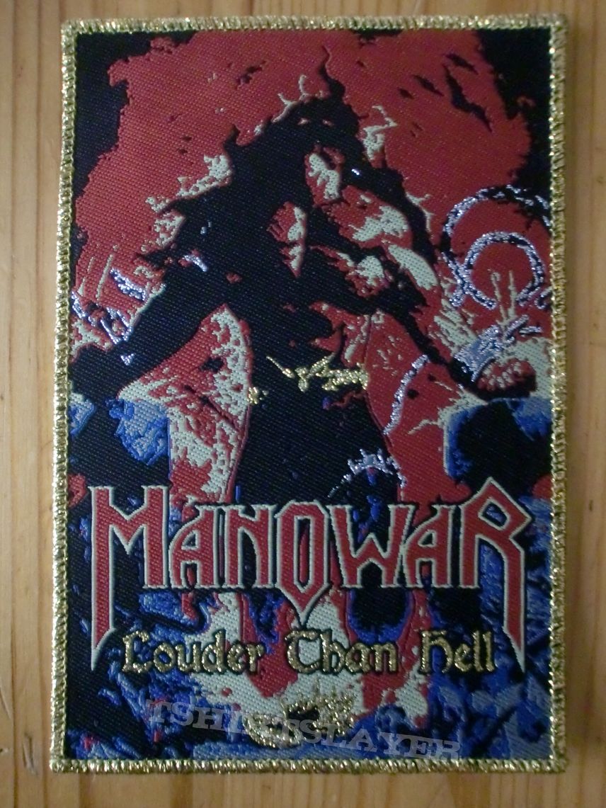 Manowar - &quot;Louder Than Hell&quot; Patch